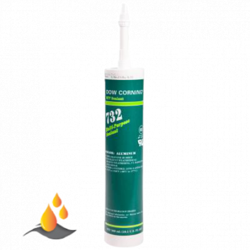 DOWSIL 732 Aluminium - 310 ml Kartusche